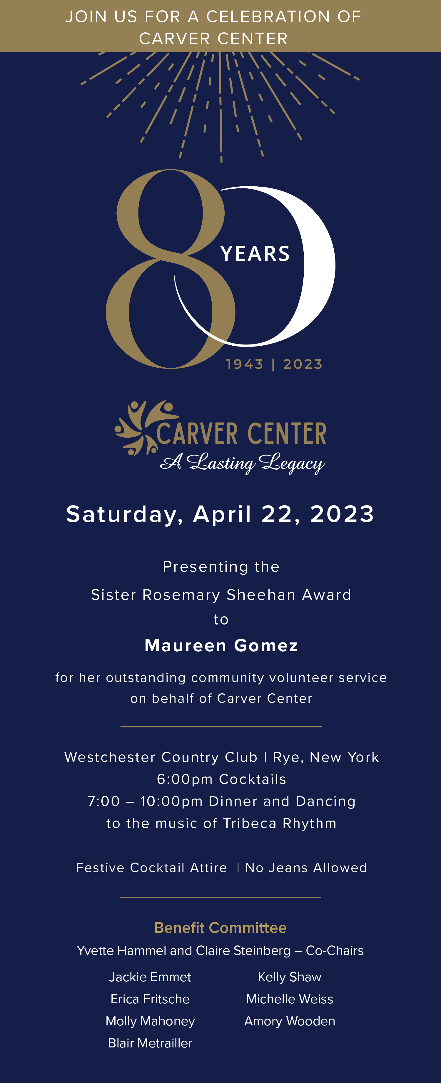 2023 Spring Benefit Carver Center